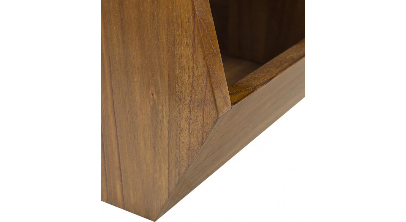 Etagère Bois Marron 90x42x45cm