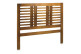 Kopfteil Holz Braun 165x3x135cm