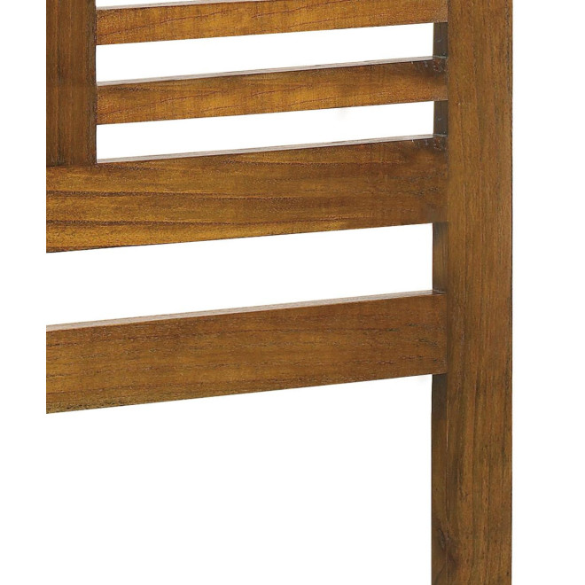 Tête De Lit Bois Marron 165x3x135cm