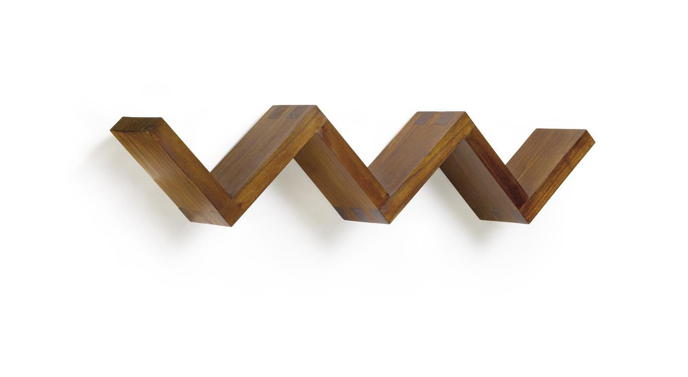 Holzregal Braun 120x20x28cm