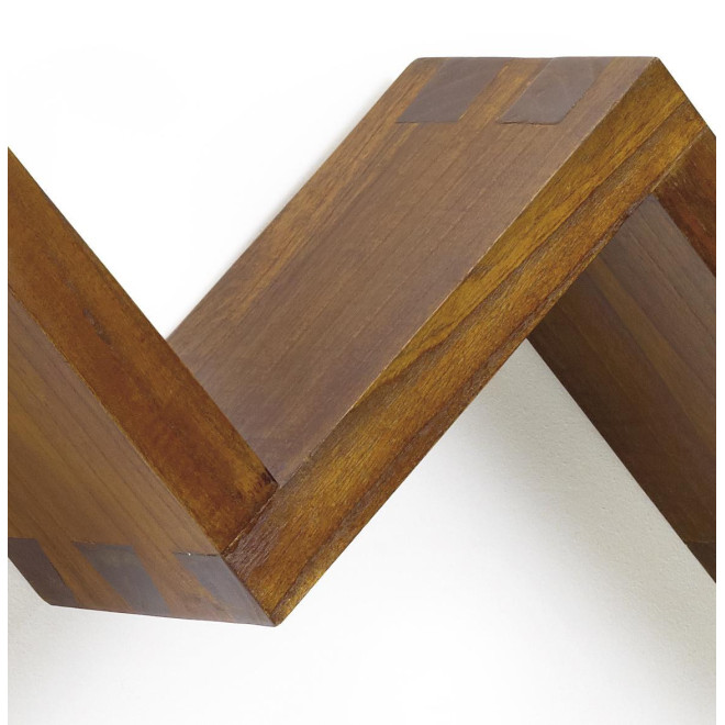 Holzregal Braun 120x20x28cm