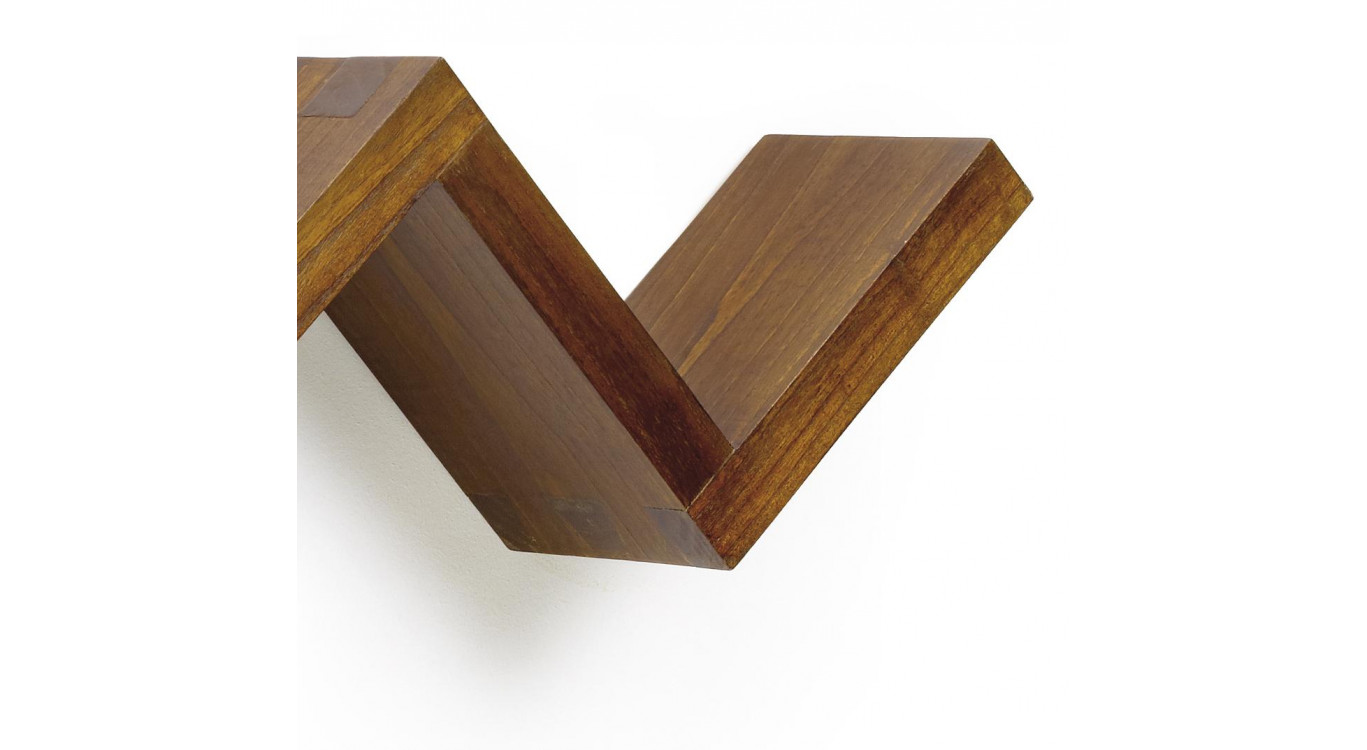 Holzregal Braun 120x20x28cm