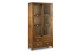 Cómoda 4 Cajones Madera Bronce Marrón 100x40x190cm