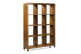 Bücherregal Holz Braun 135x35x180cm