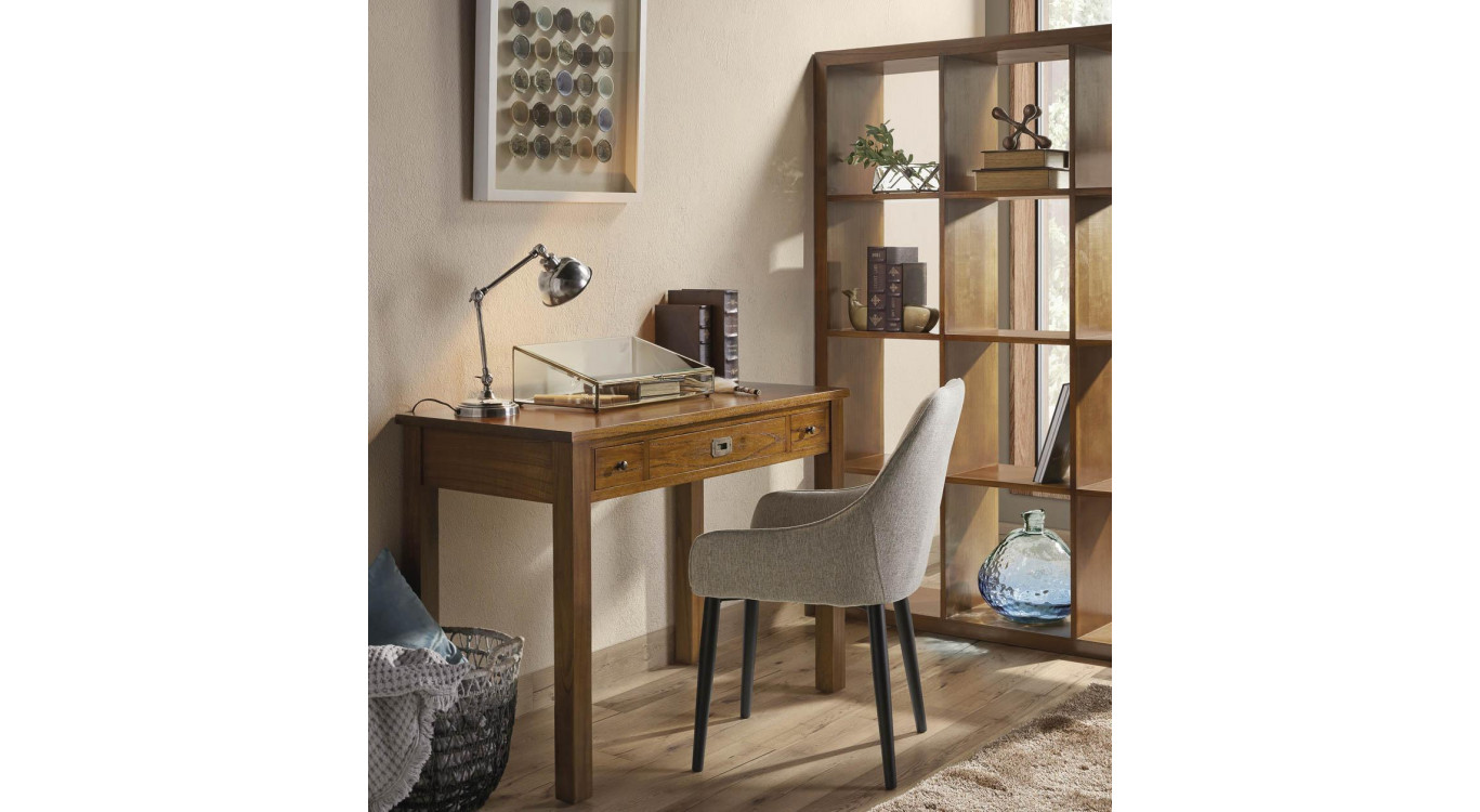 Bibliothèque Bois Marron 135x35x180cm