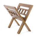 Brown Wooden Magazine Rack 40x30x40cm