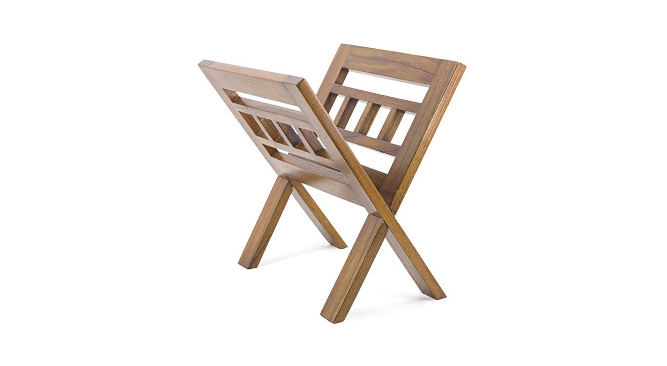Porte-Revues Bois Marron 40x30x40cm