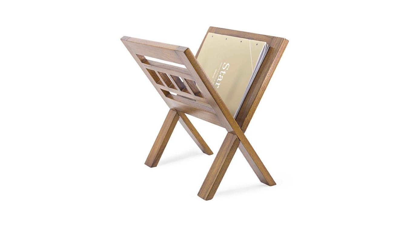 Porte-Revues Bois Marron 40x30x40cm