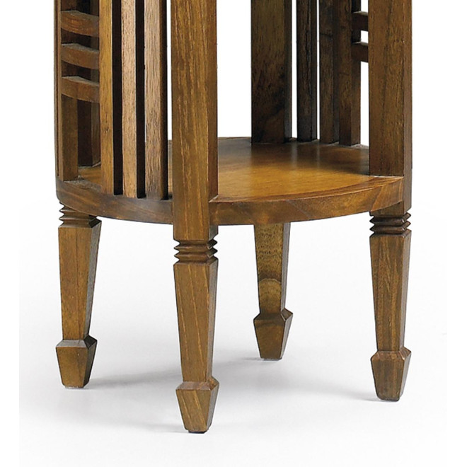 Konsole Rund Holz Braun 45x45x66cm