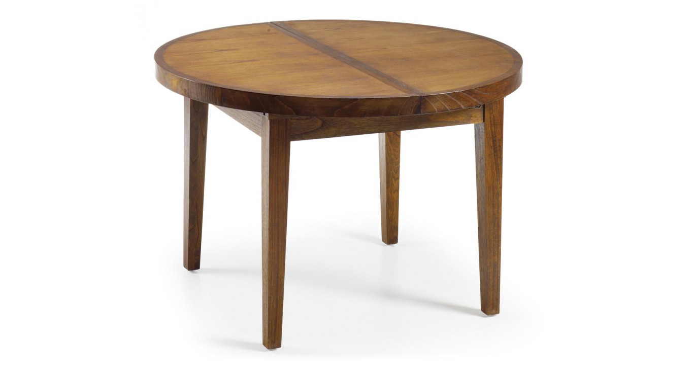 Esstisch Holz Braun 120x120x78cm
