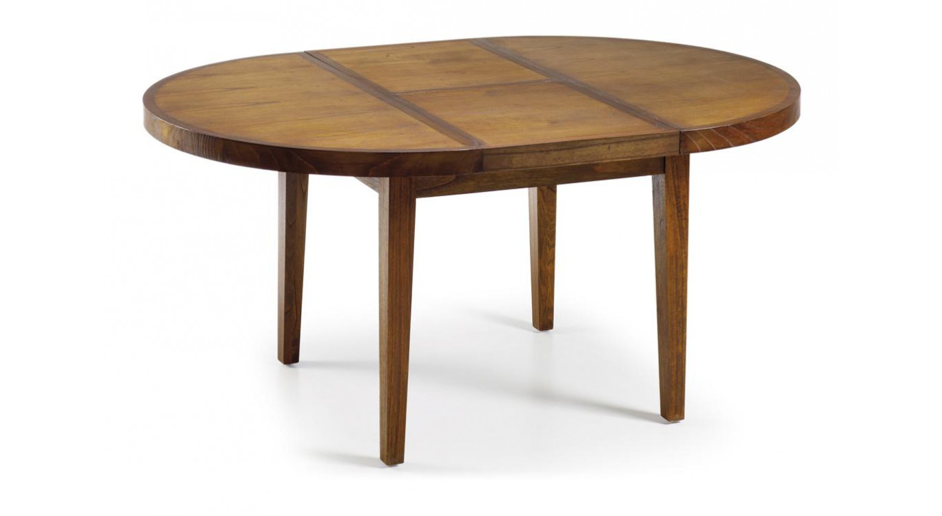 Esstisch Holz Braun 120x120x78cm