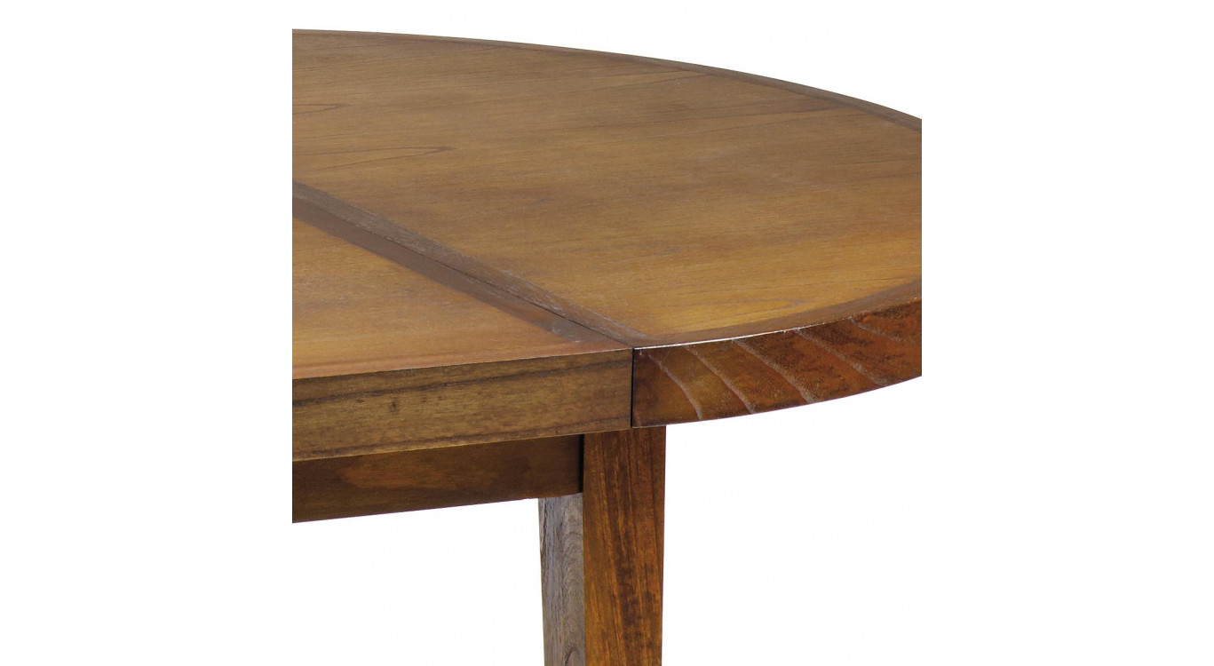 Esstisch Holz Braun 120x120x78cm