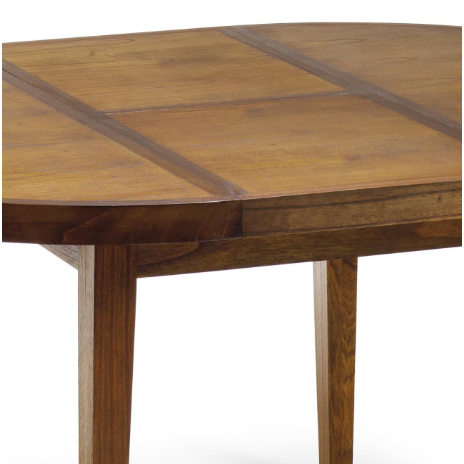 Esstisch Holz Braun 120x120x78cm