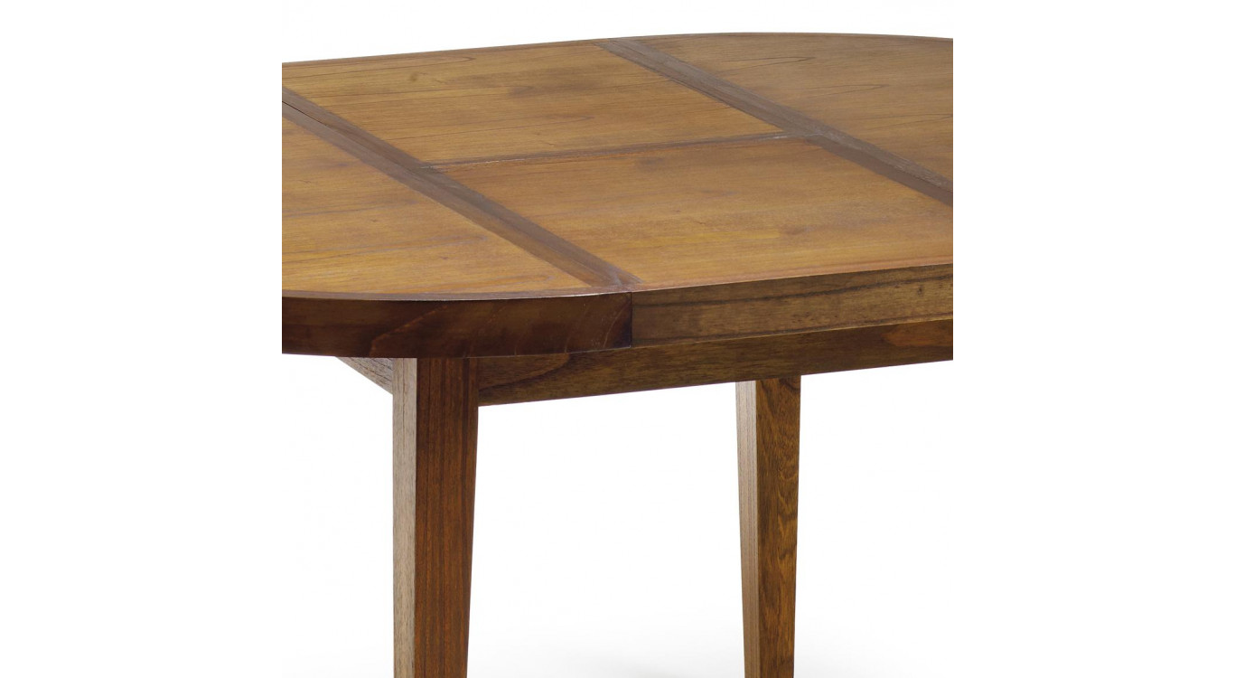 Esstisch Holz Braun 120x120x78cm