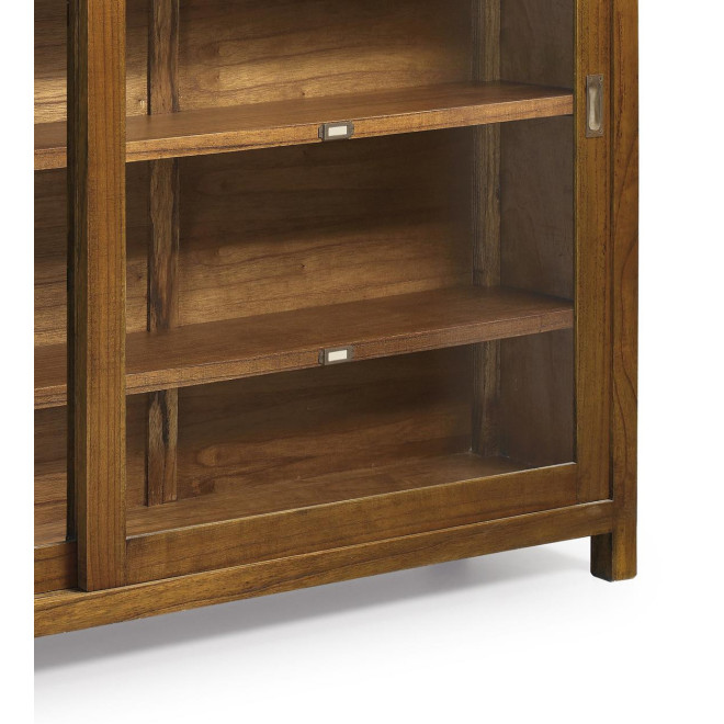 Vaisselier Bois Bronze Marron 180x40x125cm