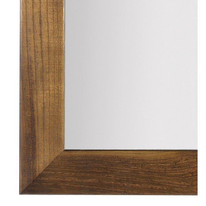 Miroir Bois Marron 80x3x80cm