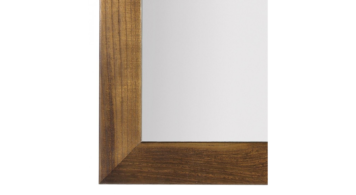 Miroir Bois Marron 80x3x80cm