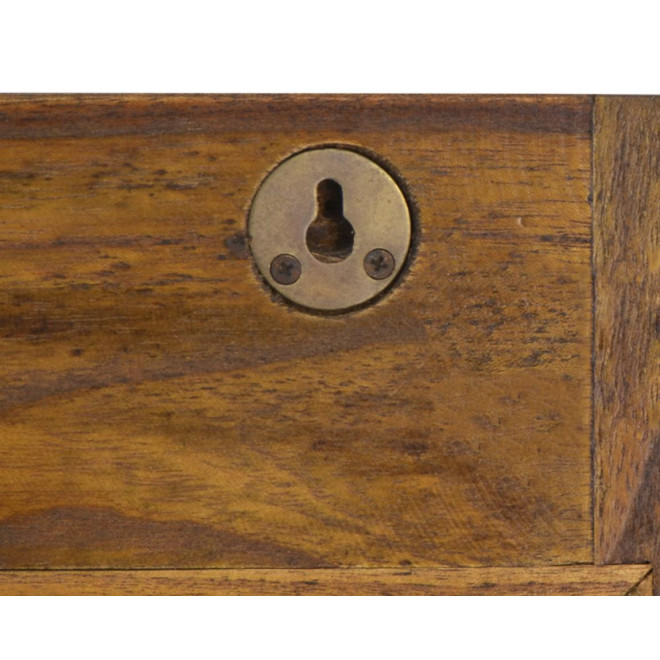 Miroir Bois Marron 80x3x80cm
