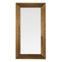 Espejo de madera marrón 80x3x150cm