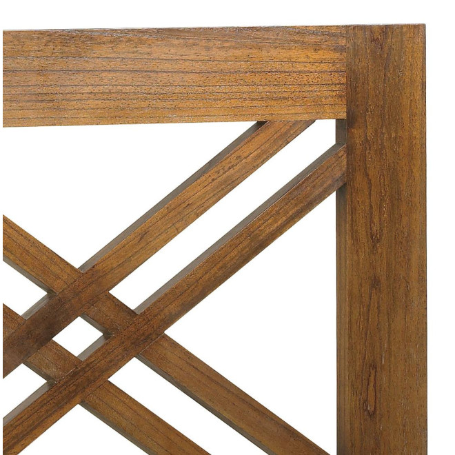 Tête De Lit Bois Marron 100x3x140cm