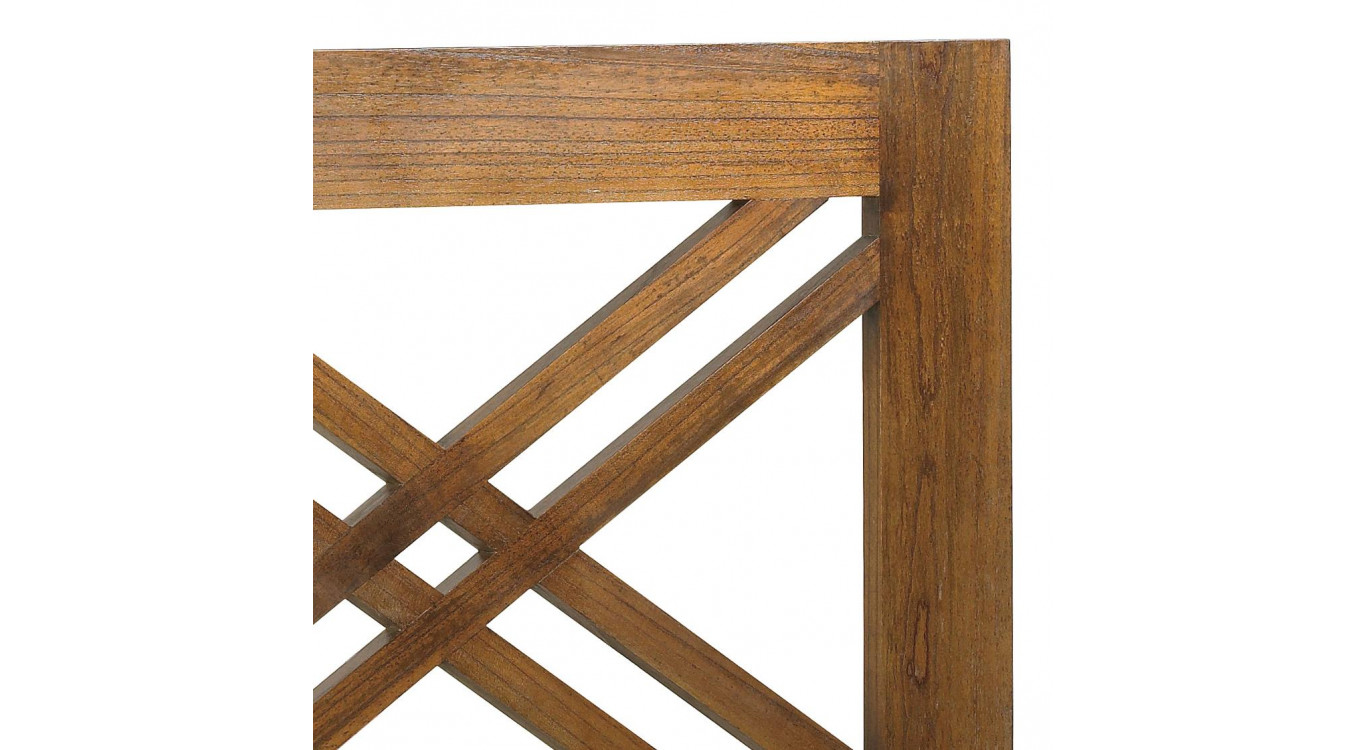 Tête De Lit Bois Marron 100x3x140cm