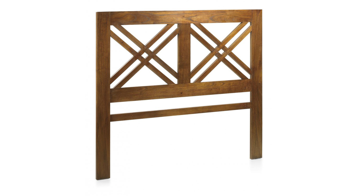 Tête De Lit Bois Marron 165x3x140cm