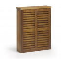 Brown Wooden Radiator Cover 60x17x75cm