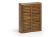 Cache-Radiateur Bois Marron 60x17x75cm