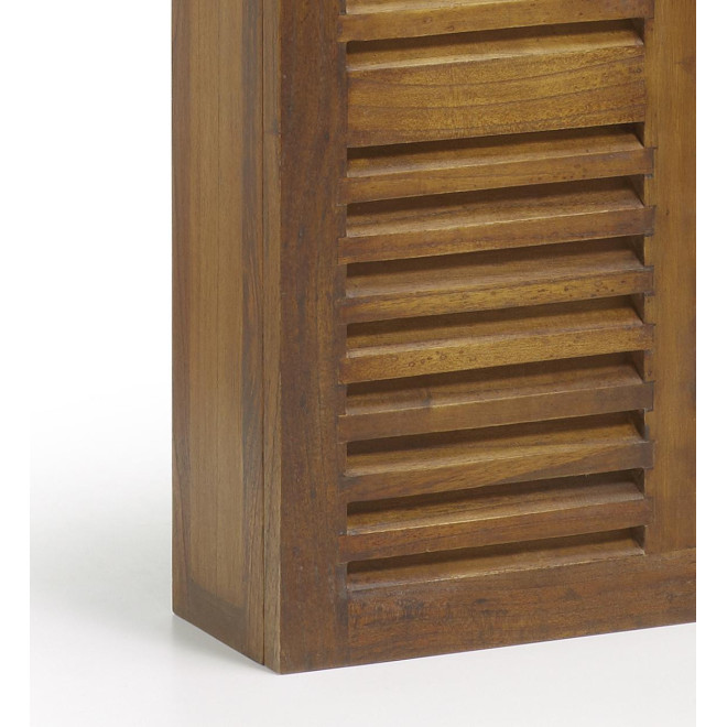 Cache-Radiateur Bois Marron 60x17x75cm