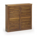 Copriradiatore in legno marrone 80x17x75cm