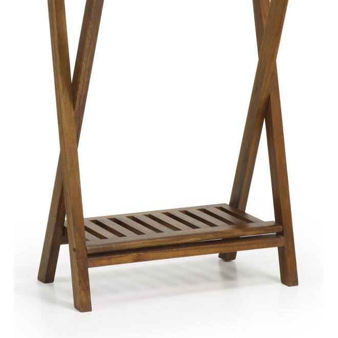 Porte-Serviettes Bois Marron 60x30x95cm