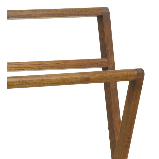 Porte-Serviettes Bois Marron 60x30x95cm