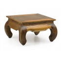 Brown Wooden Coffee Table 60x60x40cm