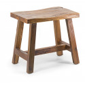 Hocker Holz Braun 52x32x48cm