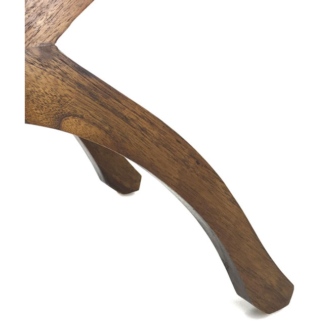 Banc 1 Place Bois Marron 62x35x59cm