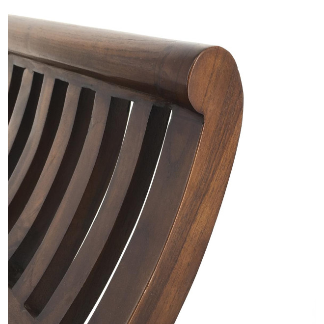 Banc 1 Place Bois Marron 62x35x59cm