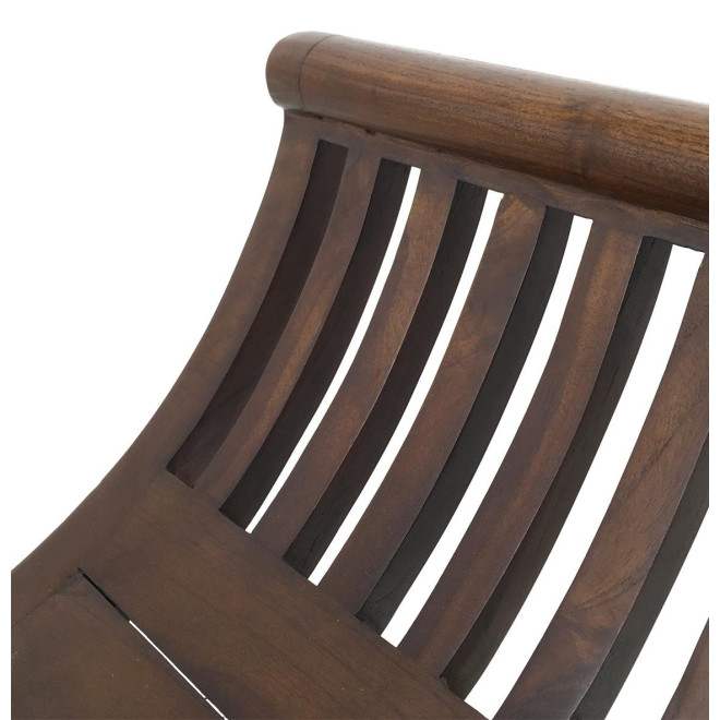 Banc 1 Place Bois Marron 62x35x59cm