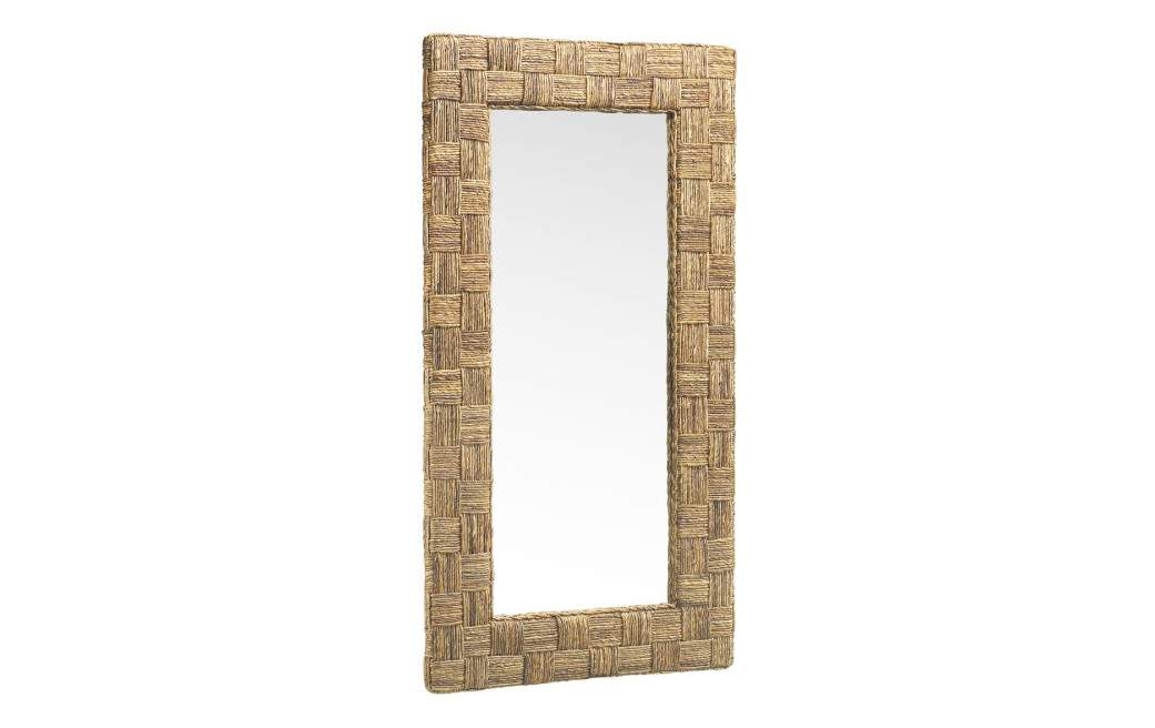 Spiegel Rattan Braun 80x7x150cm