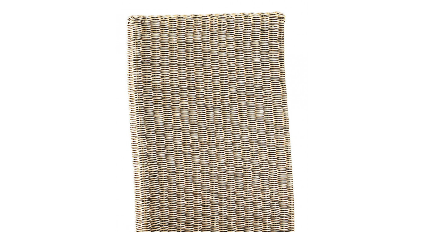 Stuhl Holz Rattan Braun 45x47x100cm