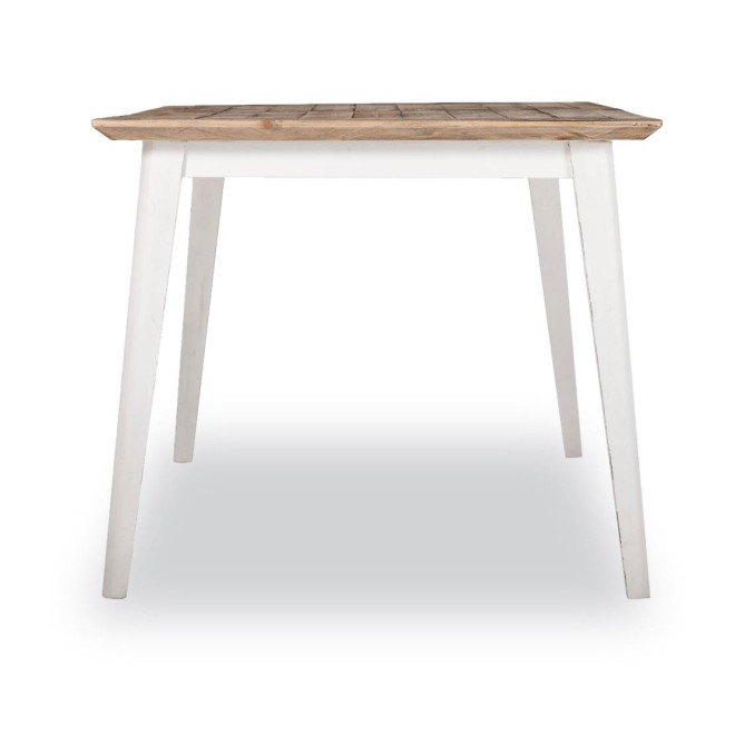 Table à Manger Bois Blanc 210x90x77cm