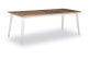 Table à Manger Bois Blanc 210x90x77cm