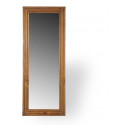 Specchio in legno marrone 140x55x4cm