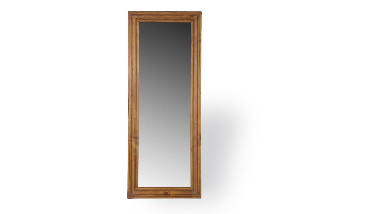 Spiegel Holz Braun 140x55x4cm