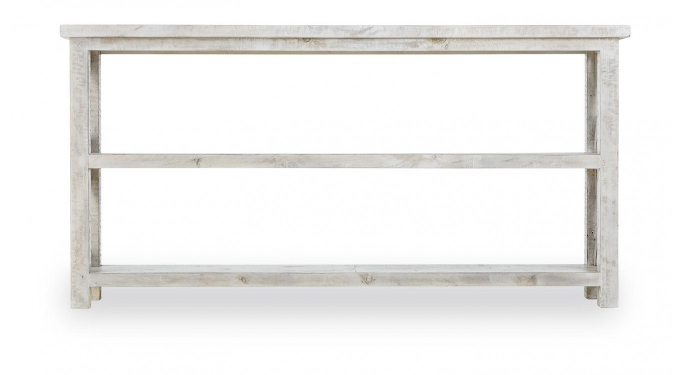 Konsole Holz Weiß 182.5x42.5x92.5cm