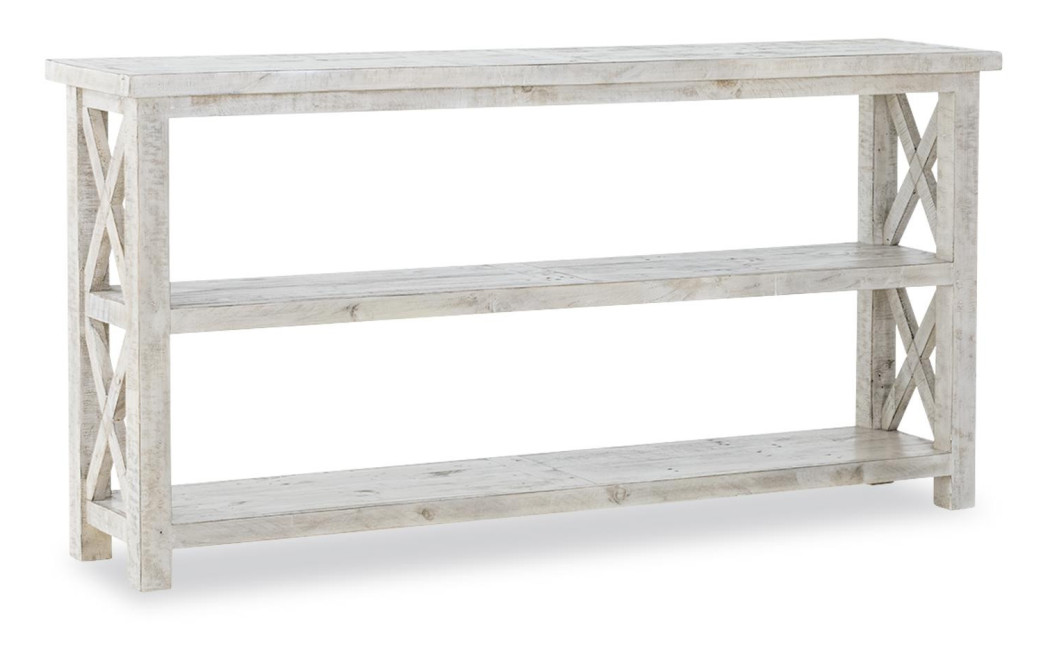Konsole Holz Weiß 182.5x42.5x92.5cm
