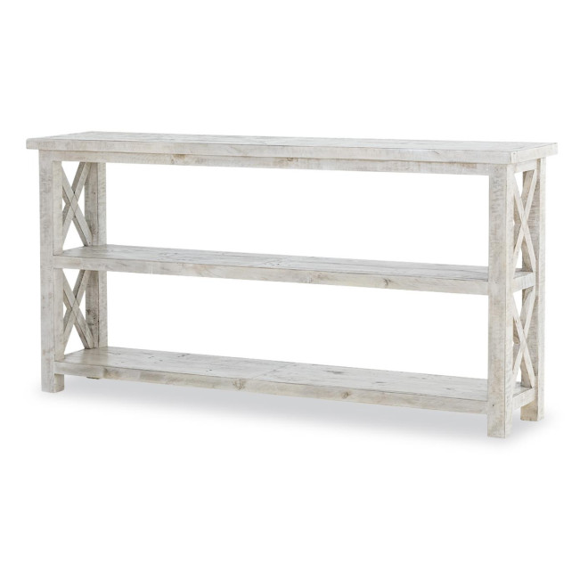 Konsole Holz Weiß 182.5x42.5x92.5cm
