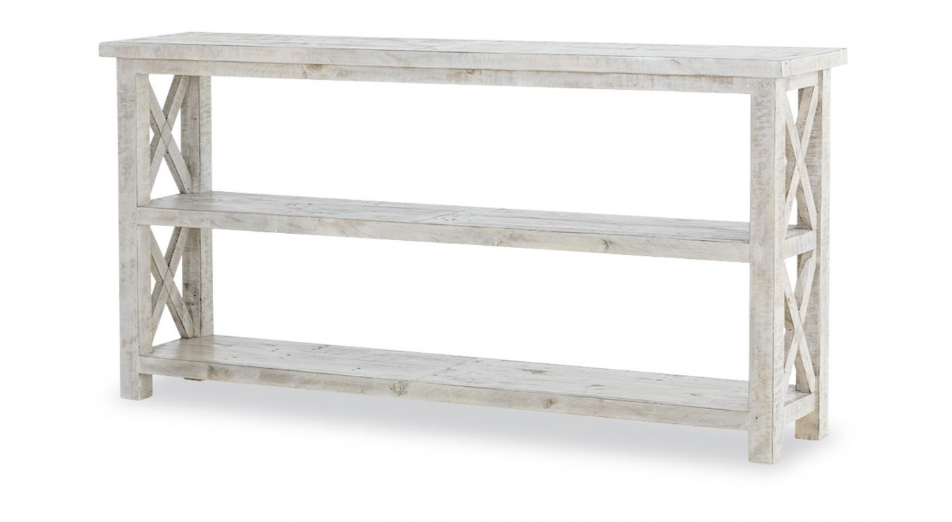 Konsole Holz Weiß 182.5x42.5x92.5cm