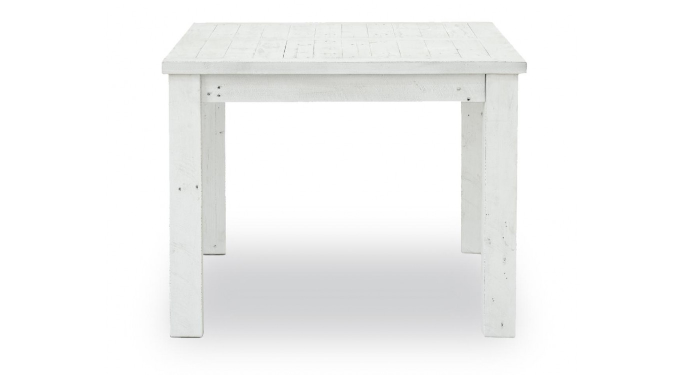 Esstisch Holz Weiß 150x100x77cm