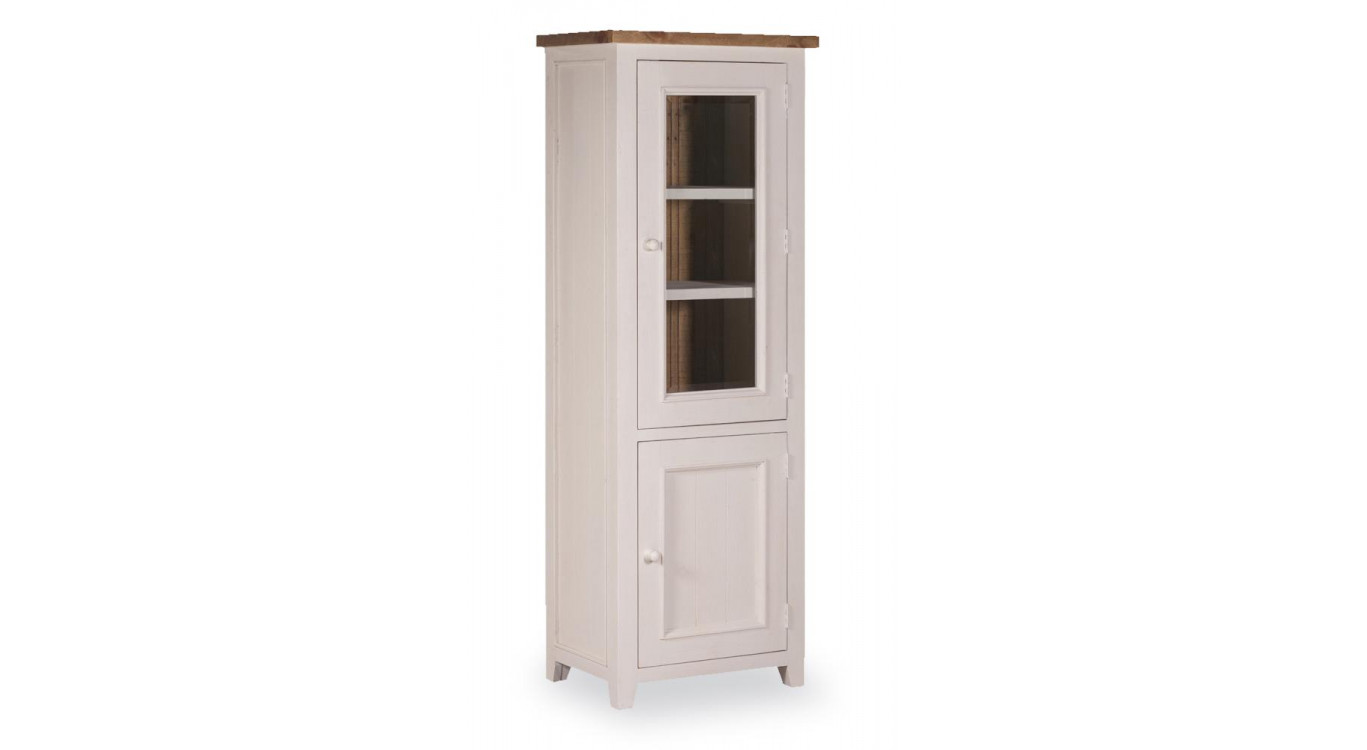 Vaisselier Bois Blanc 65x45x179cm