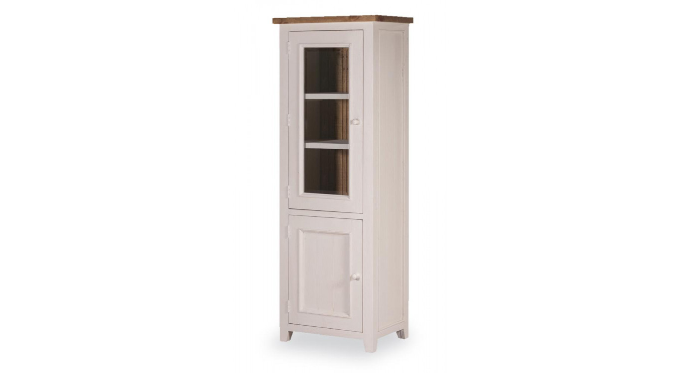 Vaisselier Bois Blanc 65x45x179cm